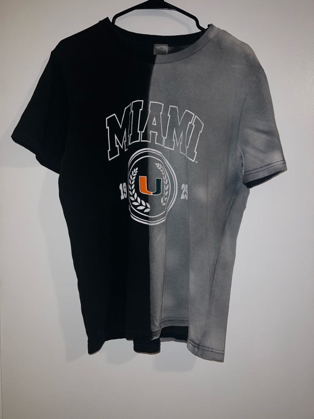 Ladies UM Miami Hurricanes Split Graphic